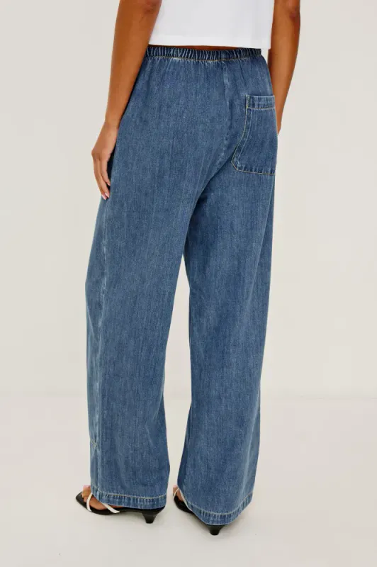 Rails Sanderson Denim Bukse Antique Blue 