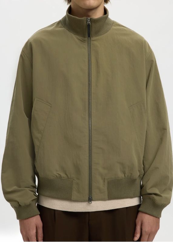 Selected Homme Dylan Relaxed Bomber Blue Nights 