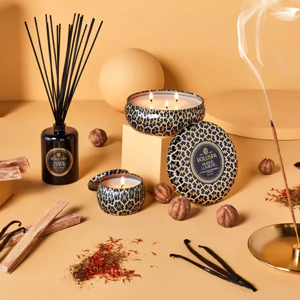 Bilde av Voluspa Reed Diffuser Ambre Lumiere Duftpinner 