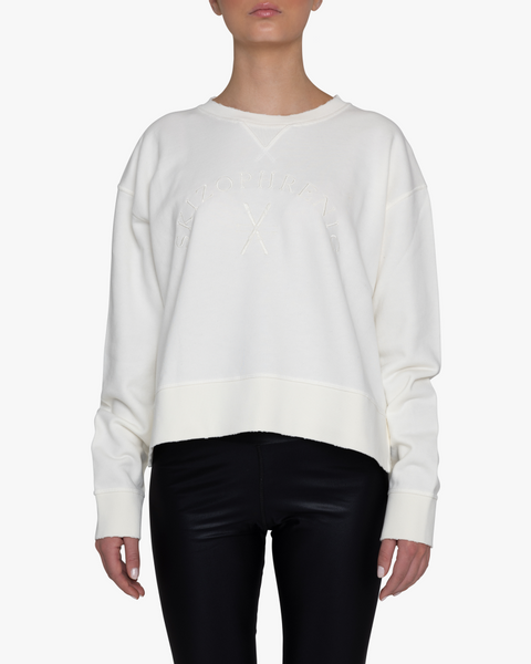 Bilde av Cardsome Skizophrenic Ivory-Ivory  Split Sweater