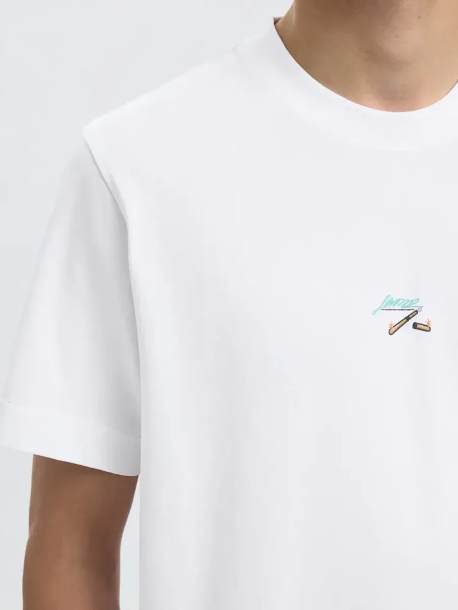 Selected Homme Pete License O-Neck Tee Print News