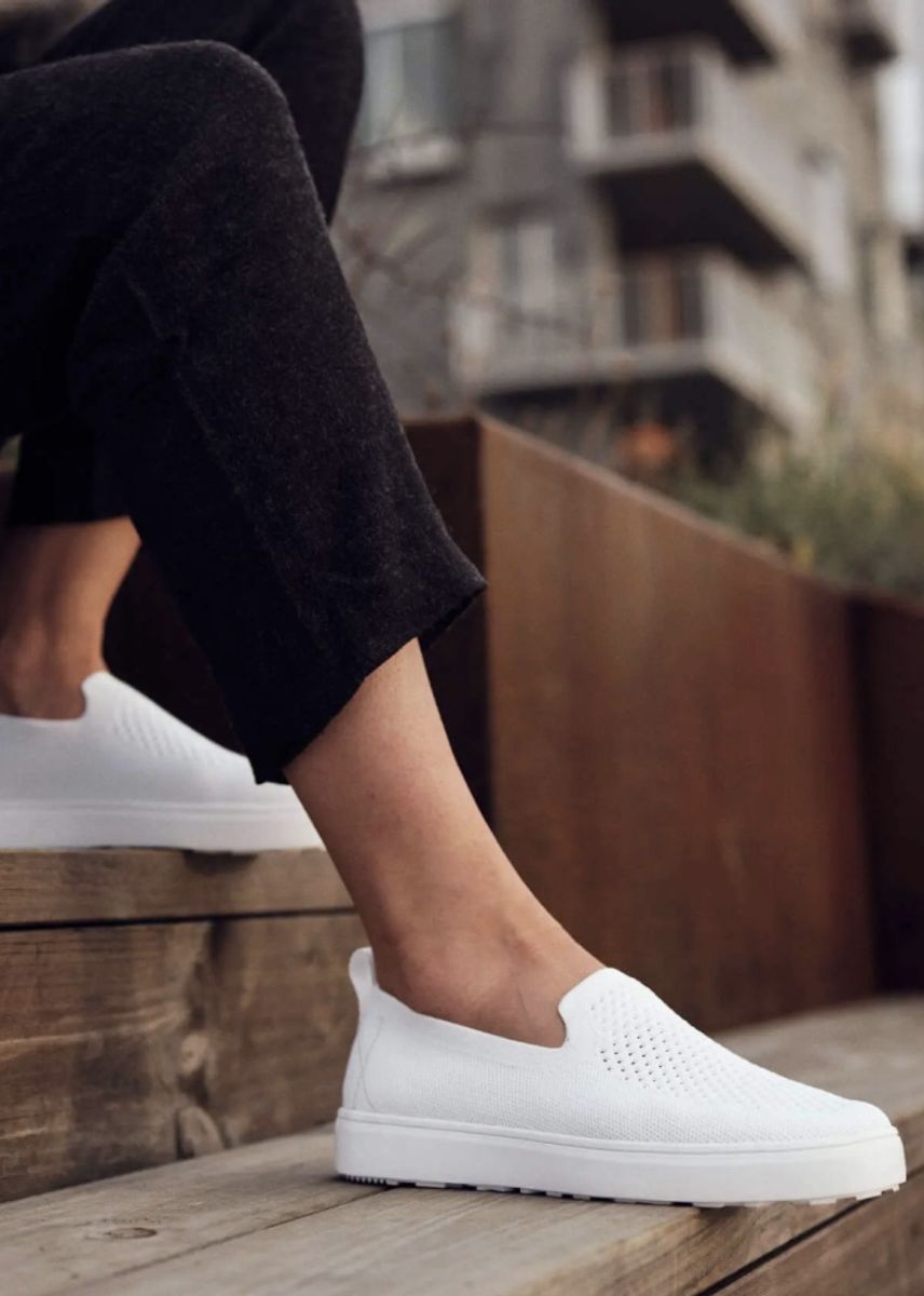 Kastel Stavern Slip On Sneakers Merino Kremhvit