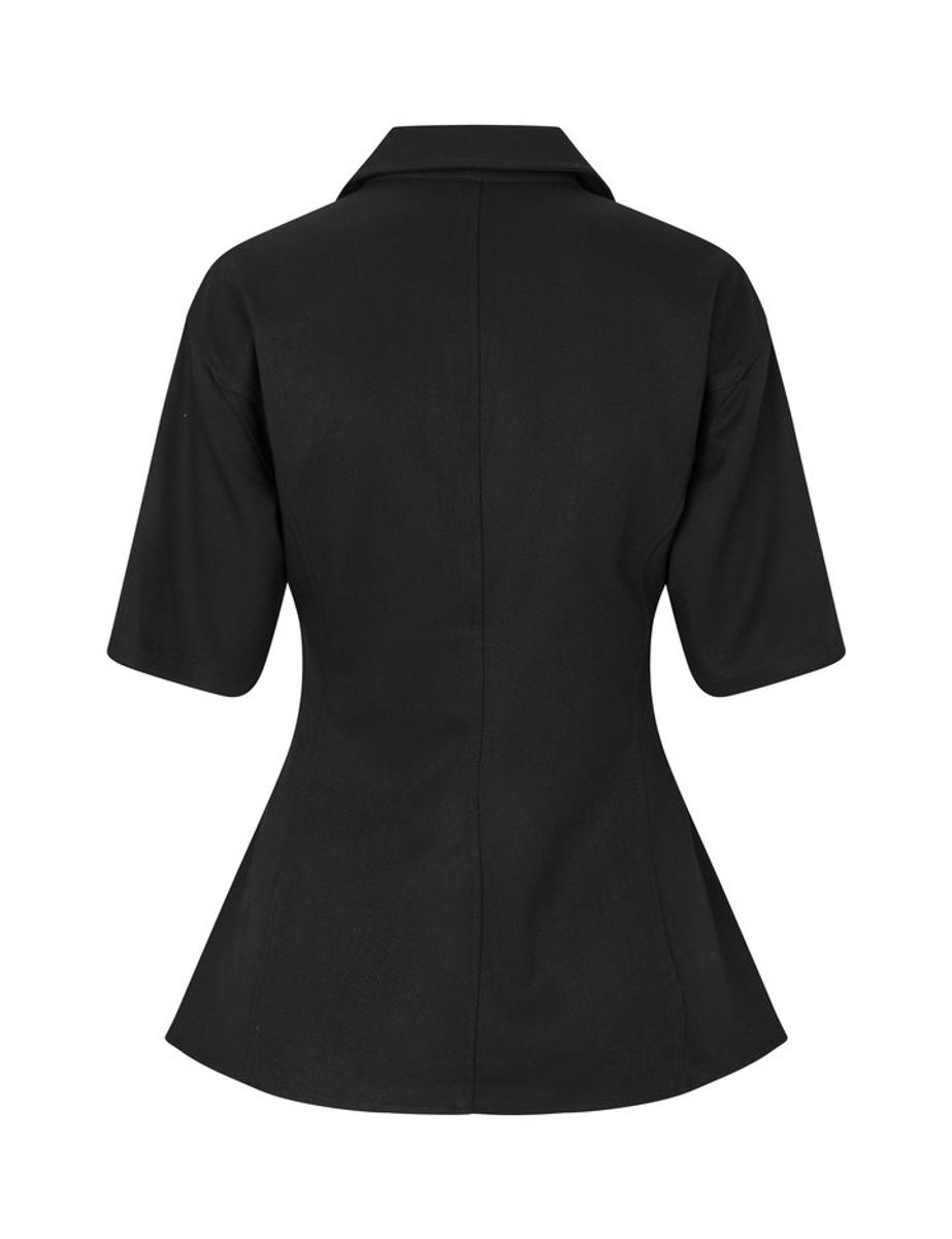 MbyM Peplina Malina Shirt Black