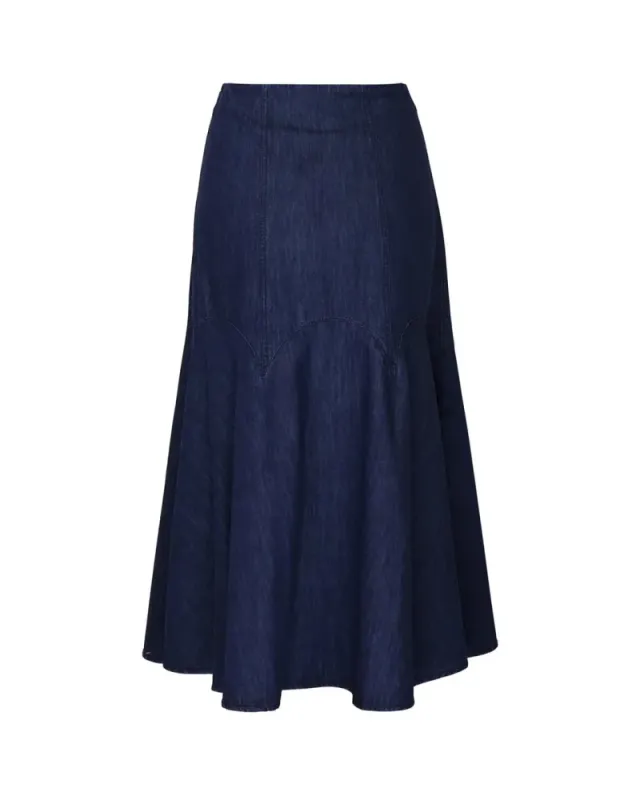 byTiMo Denim Skirt Denim Blue