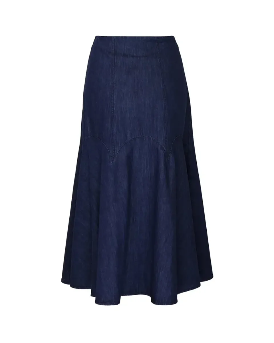 byTiMo Denim Skirt Denim Blue