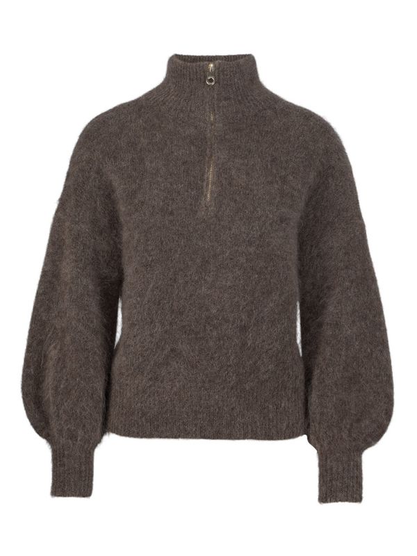Ella&Il Li Chunky Sweater Brown