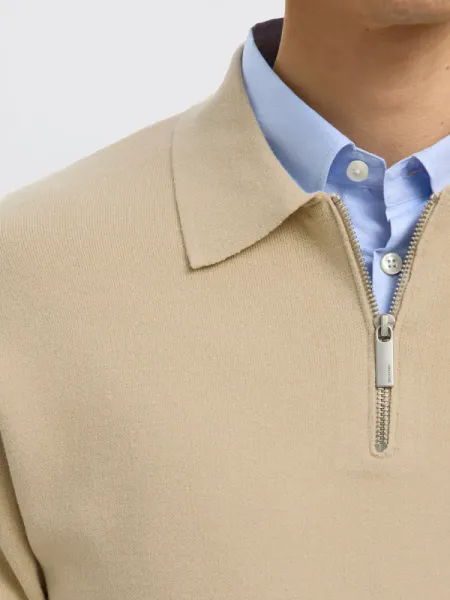 Hovedbilde Selected Homme Teller Relaxed Half Zip Polo