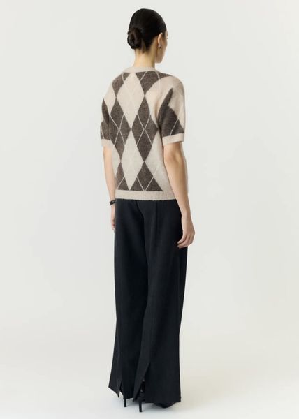 Hovedbilde YAS JOHI  WOOL BLEND PULLOVER Oatmeal_Taupe Gray + Pristine ...