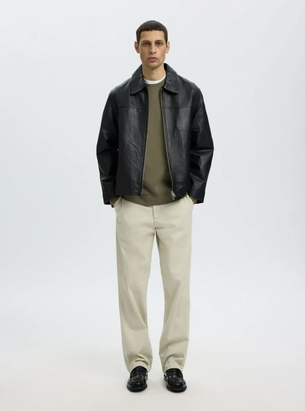 Selected Homme Tom Soft Crew Neck Sweat Kalamata