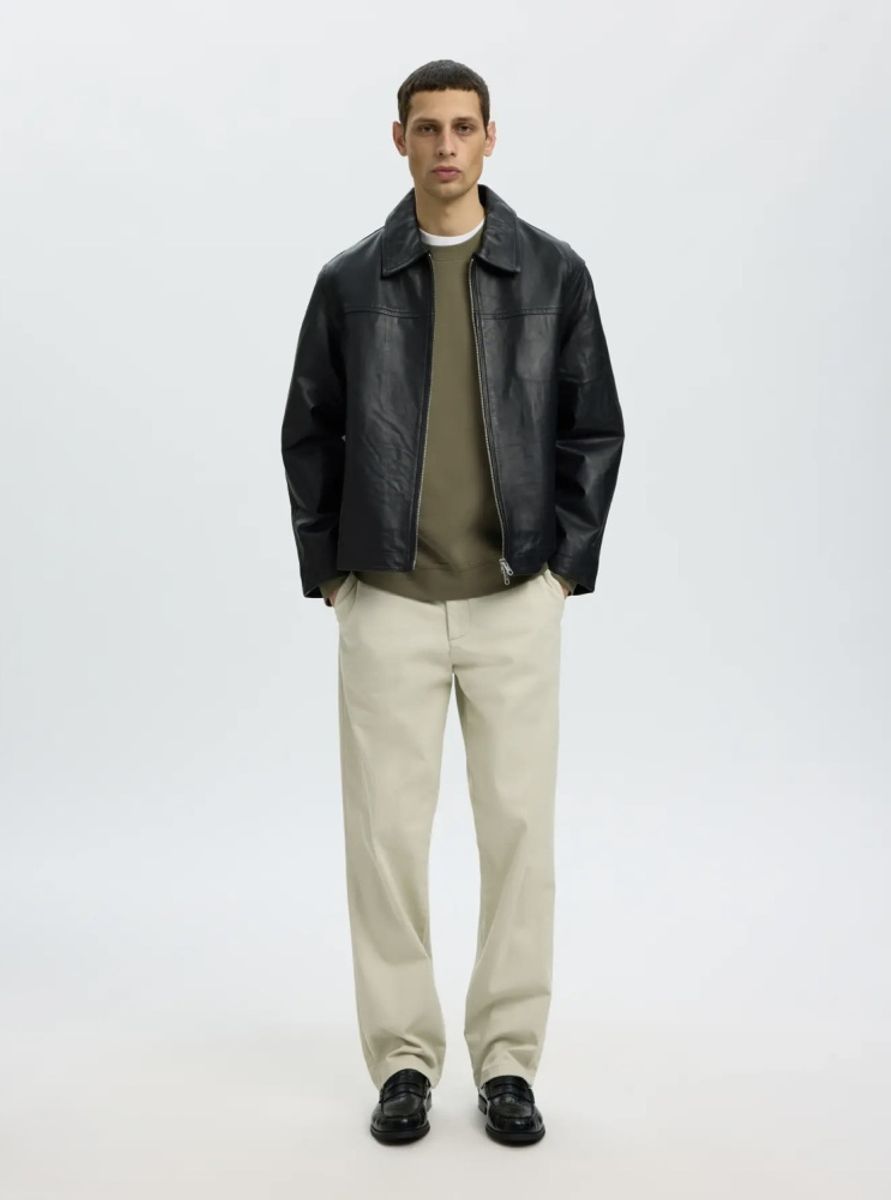 Selected Homme Tom Soft Crew Neck Sweat Kalamata