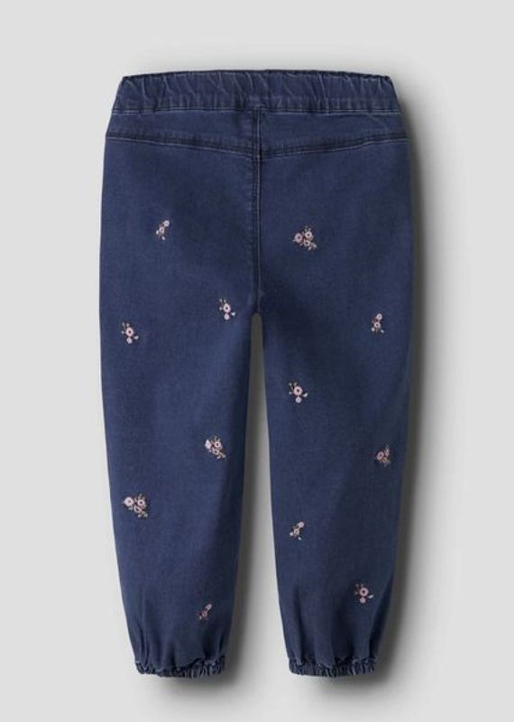 Name it Rose shaped embroid jeans baby
