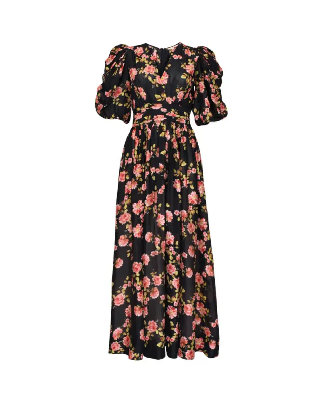 byTiMo Striped Organza Gown Midnight Field AW26