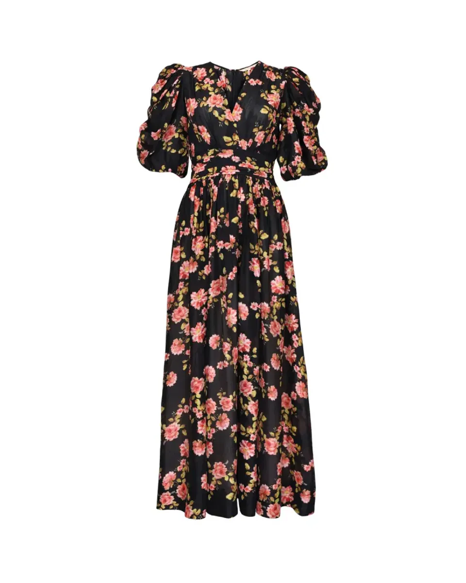 byTiMo Striped Organza Gown Midnight Field AW26