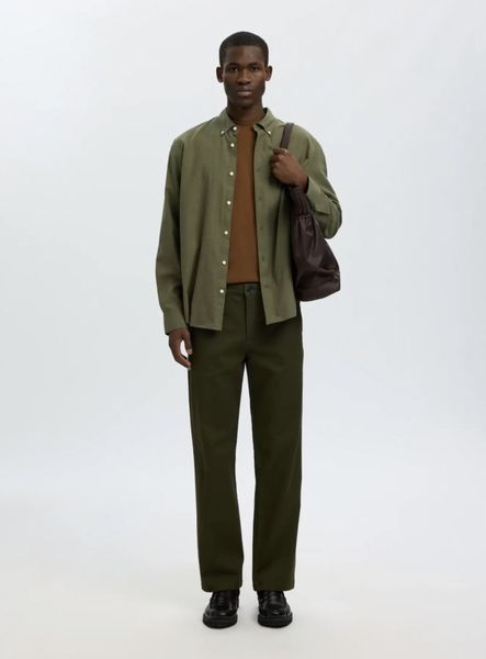 Hovedbilde Selected Homme Cole Jay Melange Shirt Vetiver/Melange 
