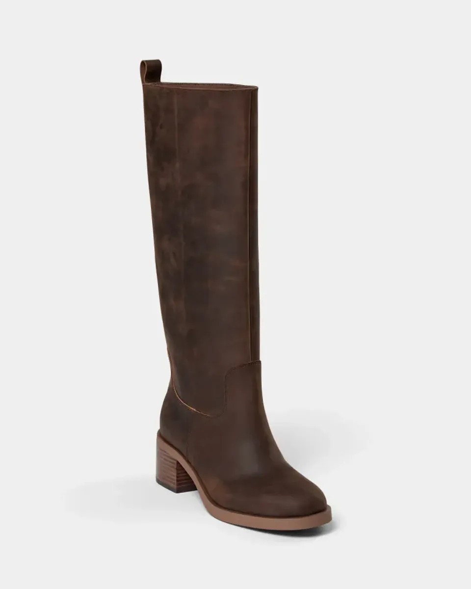 Sofie Schnoor Fabienne Knee High Boot Dark Brown