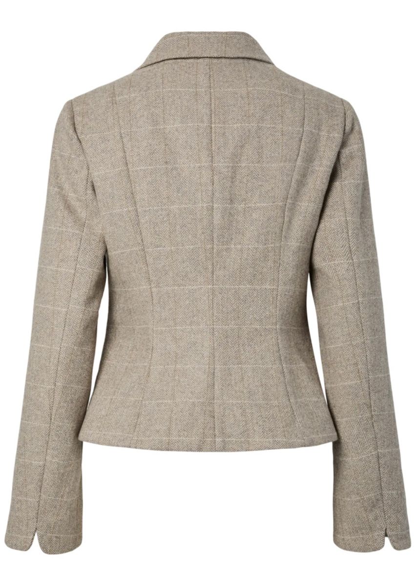 YAS Niva Wool Jacket Timber Wolf