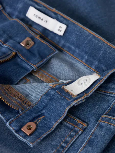 Hovedbilde Name It Sally Boot Jeans  Dark Blue Denim 