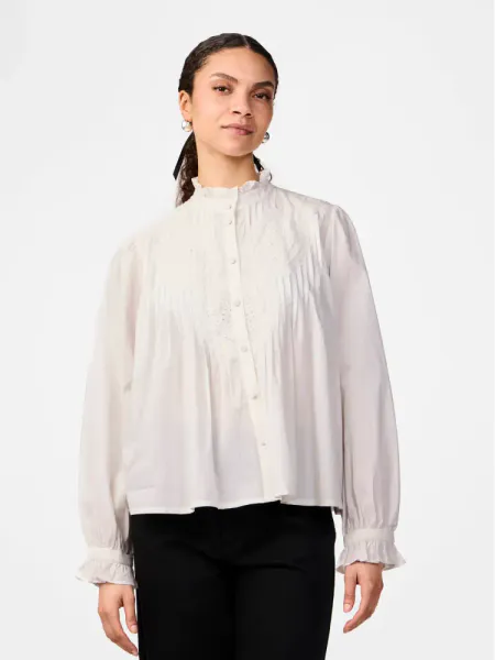 Bilde av YAS Myrina Shirt Starwhite