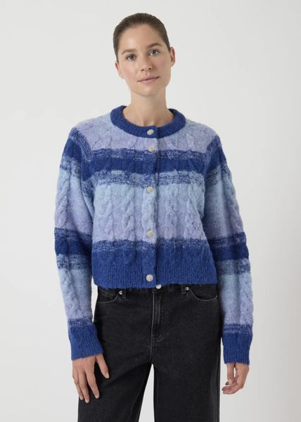 Hovedbilde YAS Megano Knit Short Cardigan Dazzling Blue Vista ...