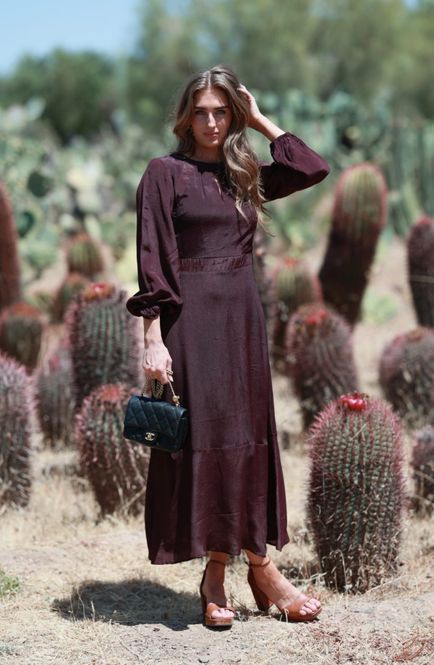 Hovedbilde Nectar Samira Dress Mulberry 