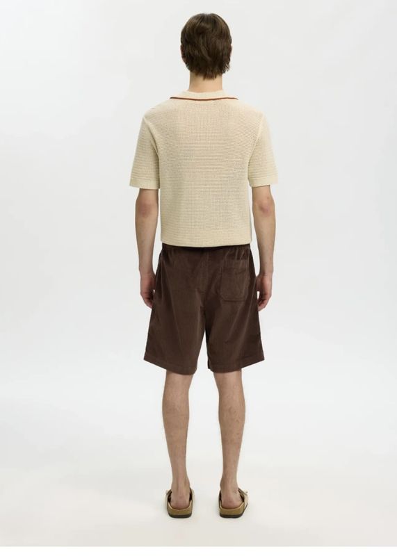 Selected Man Corduroy Shorts Bracken