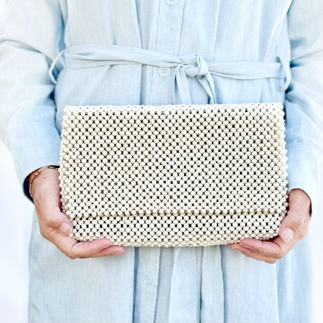 Hovedbilde Big Wilma Light Cream Clutch 
