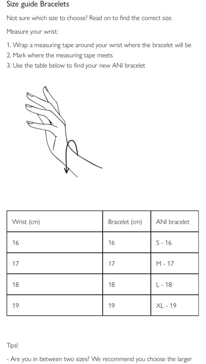 ANI Jewels  Tennis Bracelet Gold 2 mm 