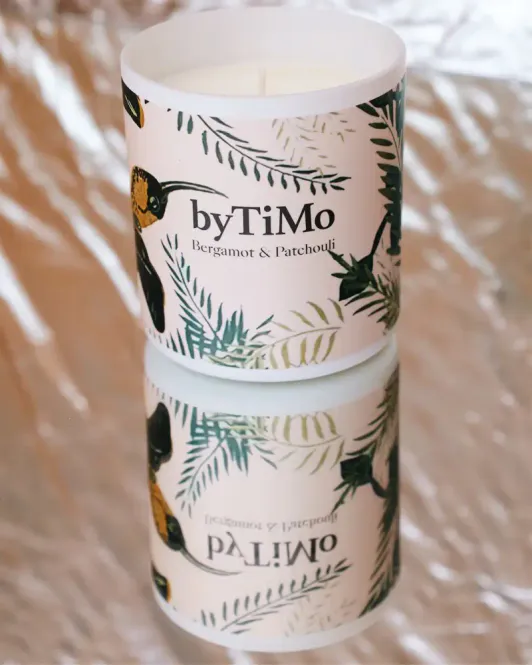 Hovedbilde byTiMo Bergamot & Patchouli Scented Candle