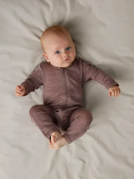 Hovedbilde Name It  - WANG WOOL  NIGHTSUIT SOLID -  Antler