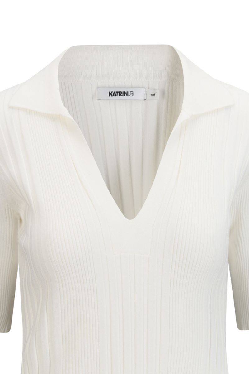 KATRIN URI Iben Pullover White