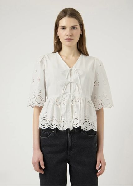 Hovedbilde YAS Cornelia Topp 2/4 arm Star White