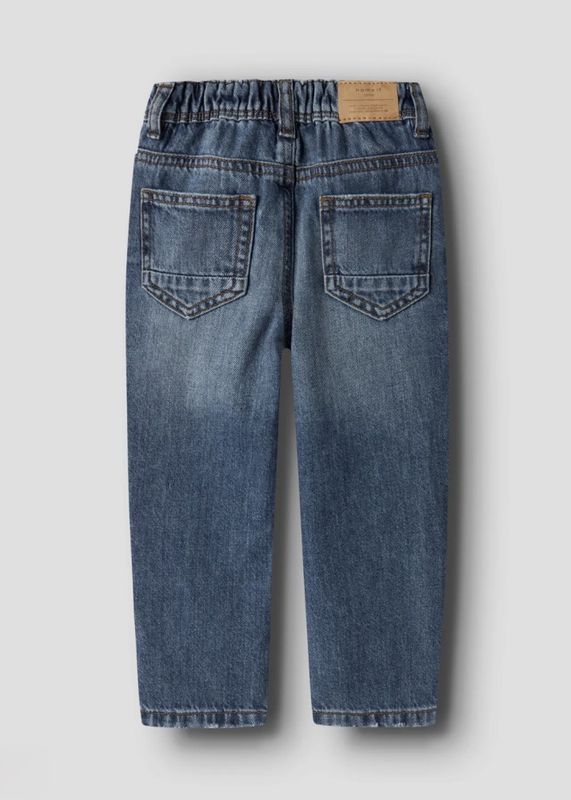 Name It Silas Tapered Jeans medium blue denim