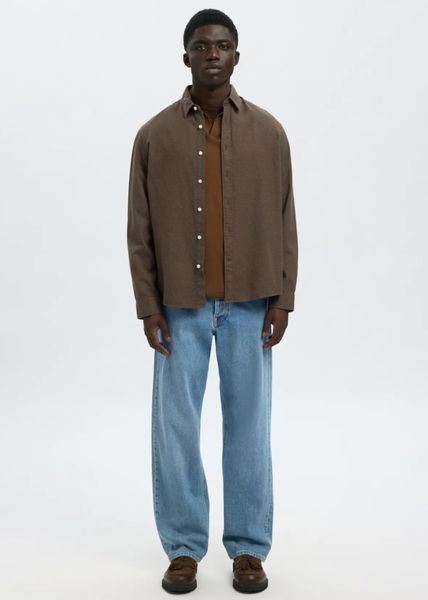 Hovedbilde Selected Homme Noah Brush Twist Shirt  Demitasse Twisted - ...