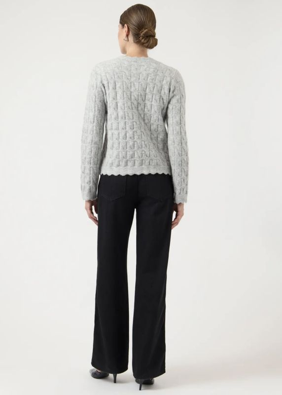 YAS Bubbi  Light grey melange