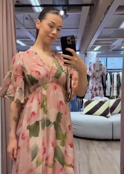 Hovedbilde byTiMo Organza Smocking Dress Rosette 