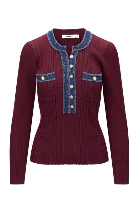Hovedbilde Katrin Uri La Pullover Bordeaux 