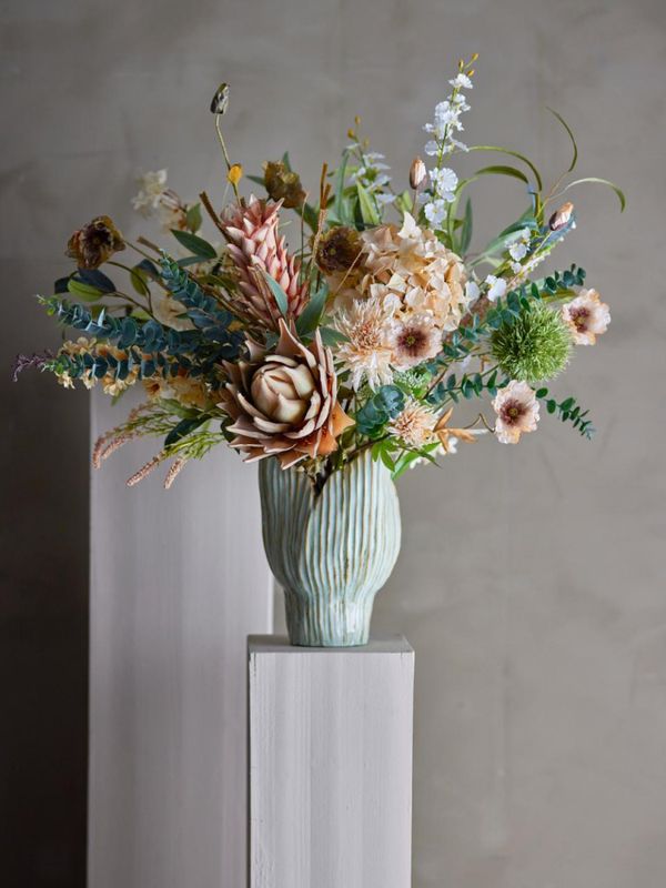 Bloomingville Poppy Stilk Natur Kunstige blomster