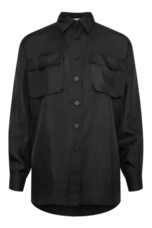 ENVELOPE  Blank Shirt Black