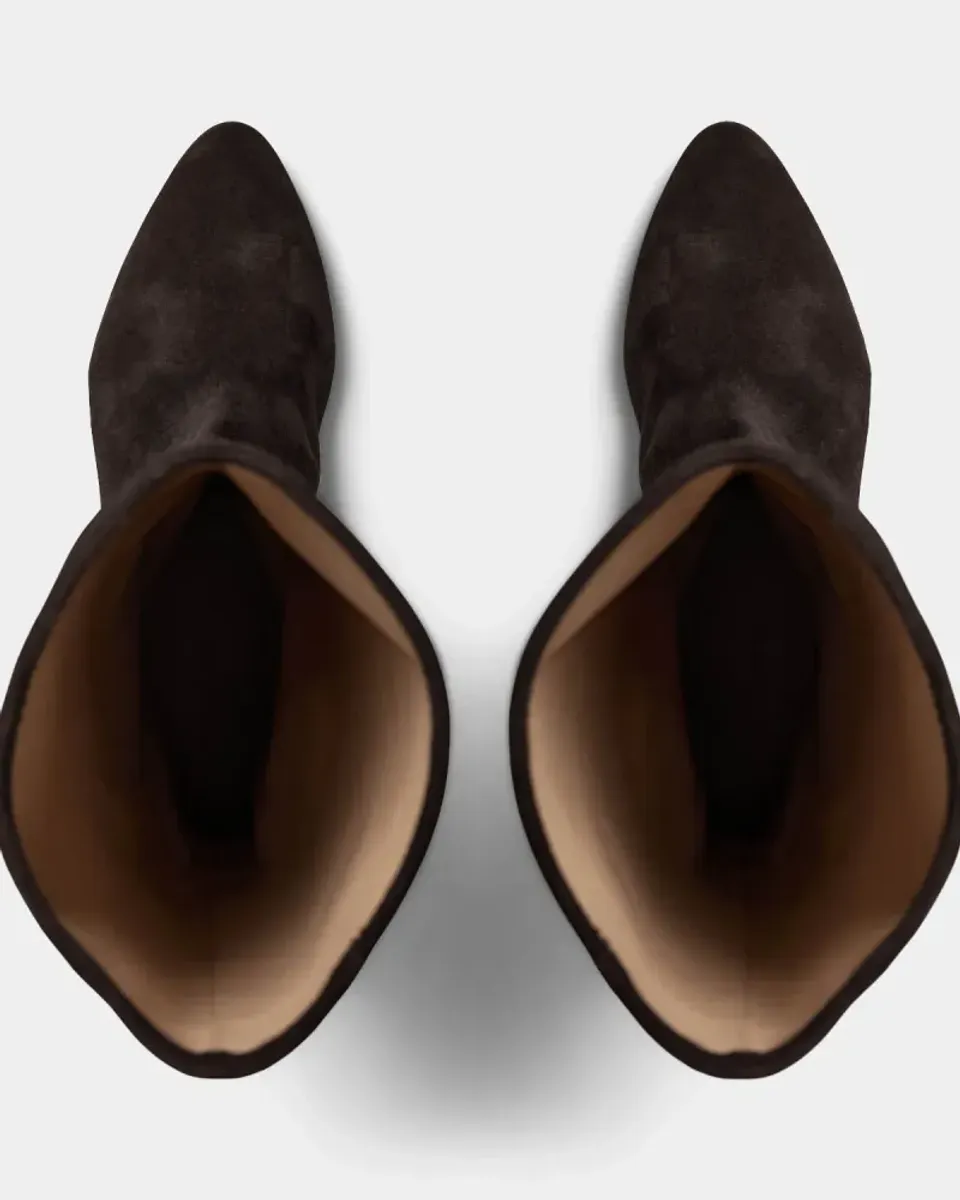 Sofie Schnoor Kayna Mid High Boot Dark Brown