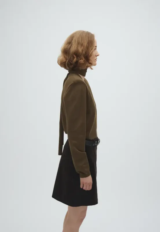MbyM Ruthie Knitted Sweater Smoked Olive