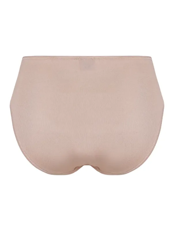 Vera & William Jane Basic Panty Midi Egyptian Cotton Nude