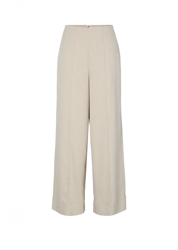 YAS Comira Pant Oatmeal 
