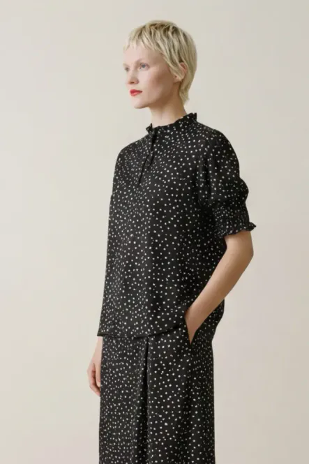 Hovedbilde Woodling Julia Bluse Midnatt 