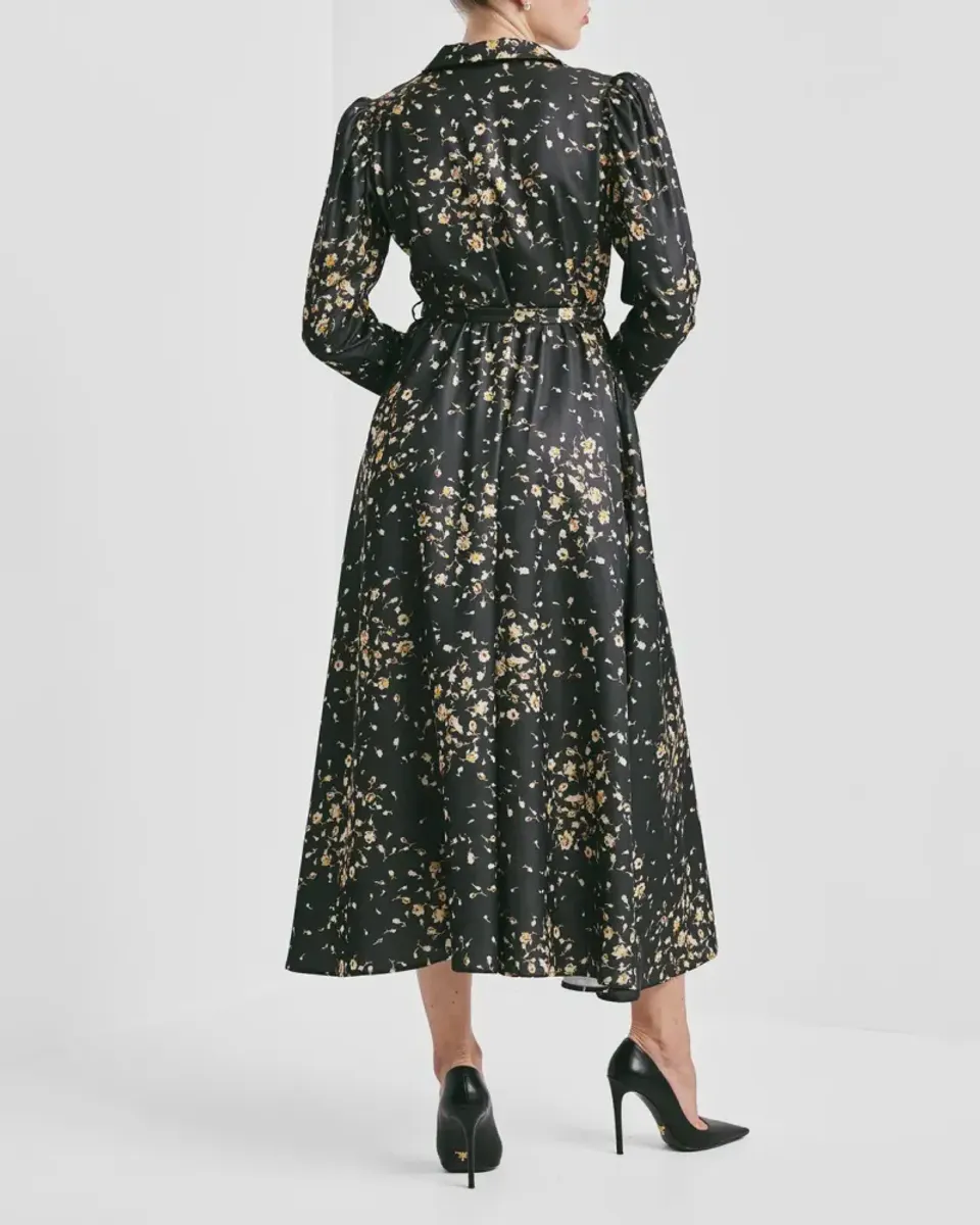 byTiMo Tailored Satin Shirt Dress 