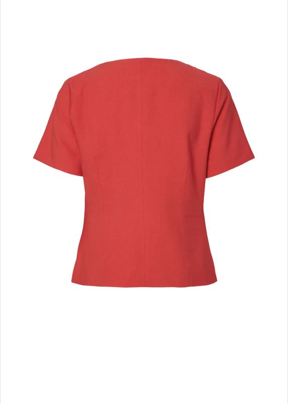 YAS Birmo Blazer Poinsettia
