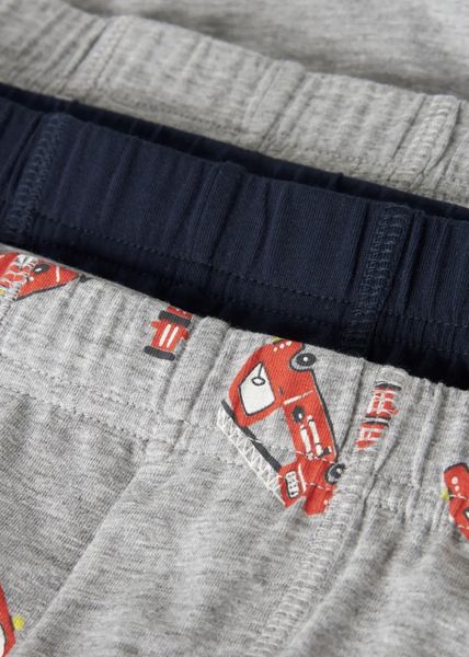 Hovedbilde Name It Grey Firetruck 3pk Colour: Grey Melange w/ Dark ...