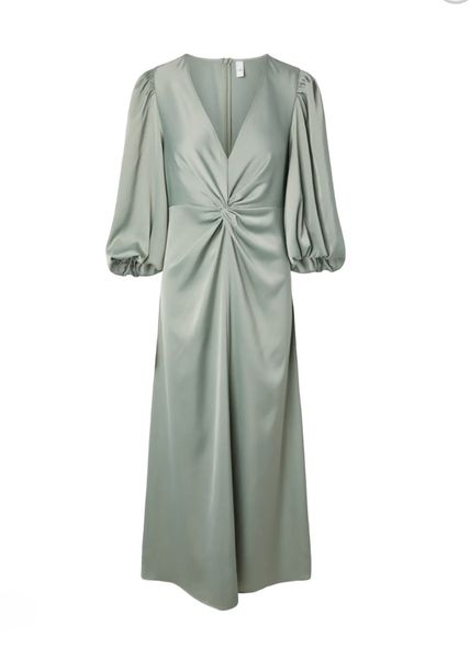 Hovedbilde YAS Thea Long Dress Green Milieu