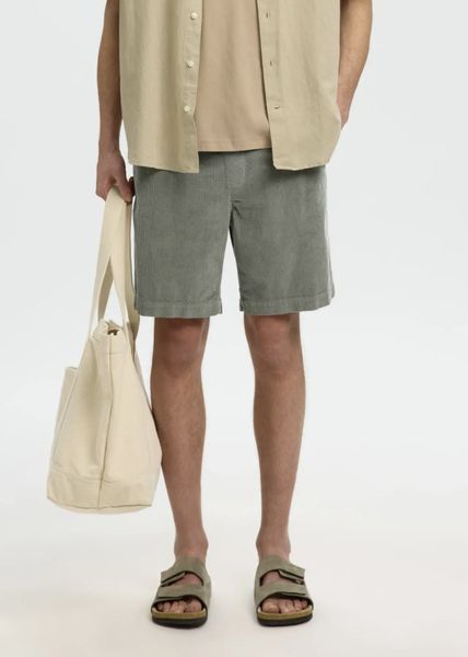 Hovedbilde Selected Homme Regular Jace Corduroy Shorts Vetiver
