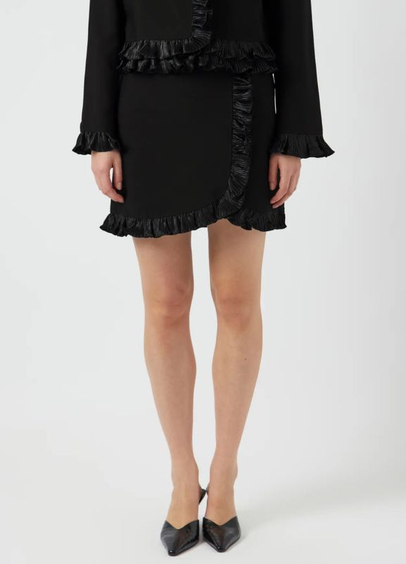 YAS Carolyn Skirt Black 