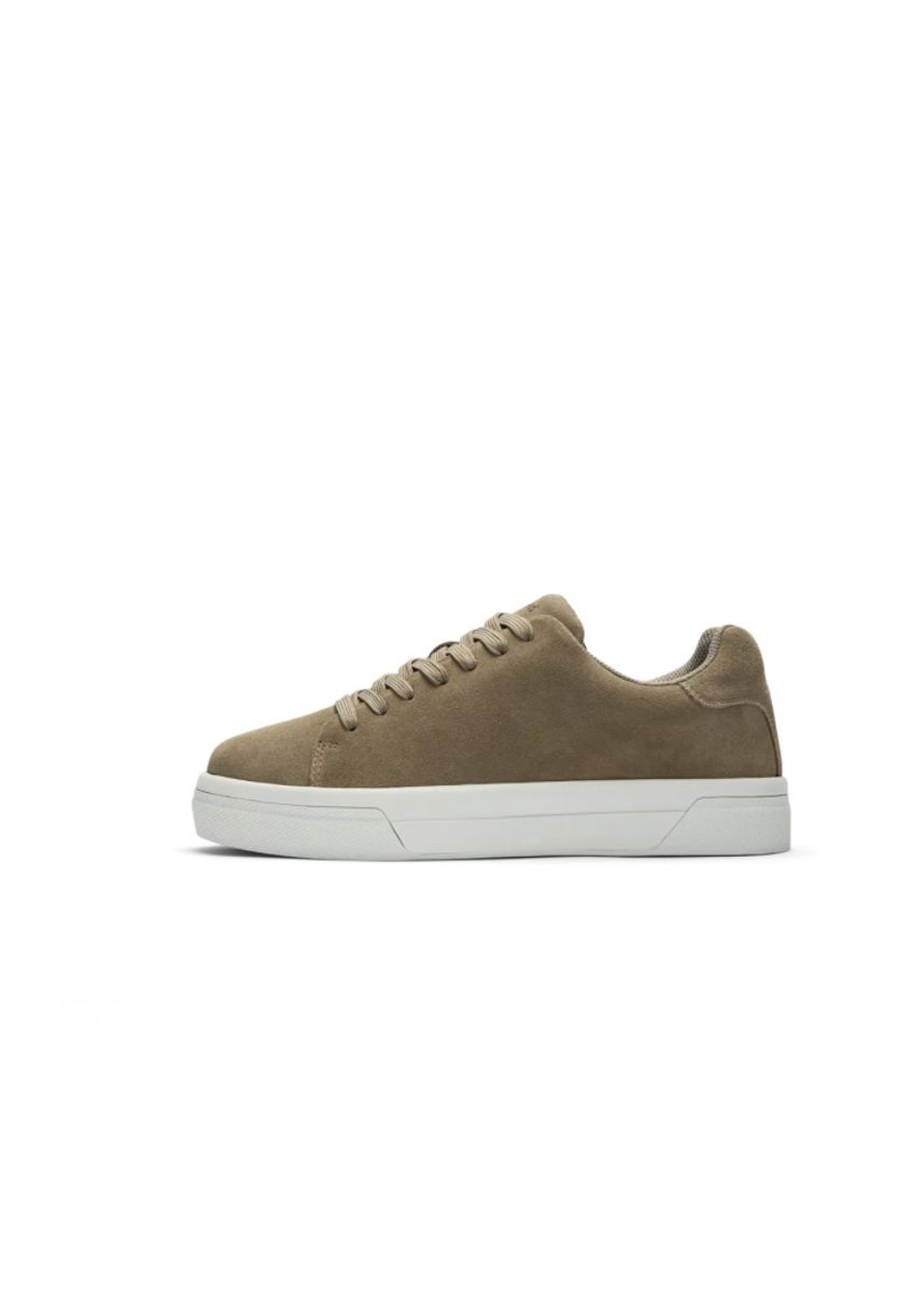 Selected Homme David Chunky Suede Sneaker Grey 
